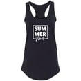 thumbnail image 1 of Summer "SUM MER Vibes" Racerback Tank, 1 of 2