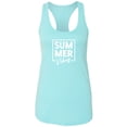 thumbnail image 1 of Summer "SUM MER Vibes" Racerback Tank, 1 of 3