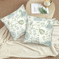 thumbnail image 1 of Summer Sage Throw Pillow Covers 18"X18" Set Of 2 Sofa Rustic Home Decor For Living Room Bedroom Bed Cushion Outdoor, 1 of 5