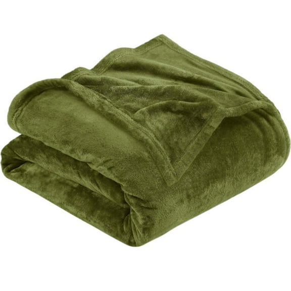 Summer Sale！ Shiogb Soft and Comfortable Blanket Fruit Green 70*100·Plush