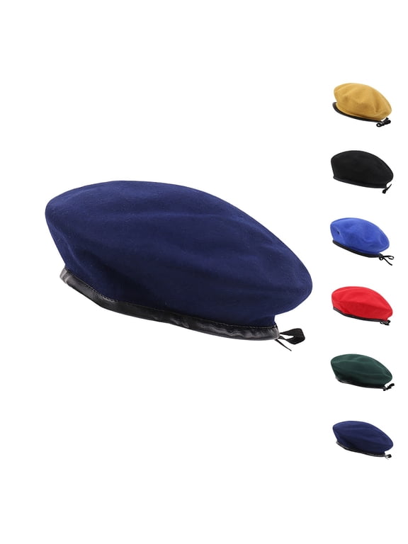 Summer Sales Under $5 Blue Beret Cap for Women GIJNRIUIUA Solid Color Light Plate Beret for Spring/Summer Breathable Small Painter Hat Fashion Newsboy Hat Newsies Cabbie Hat