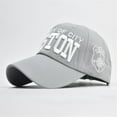 thumbnail image 1 of Summer Sales Under $5 Grey Baseball Caps GIJNRIUIUA Men Hats Adjustable Letter Denim Cap Topee Baseball Distressed Embroidered Women Baseball Caps Fishing Hat, 1 of 2