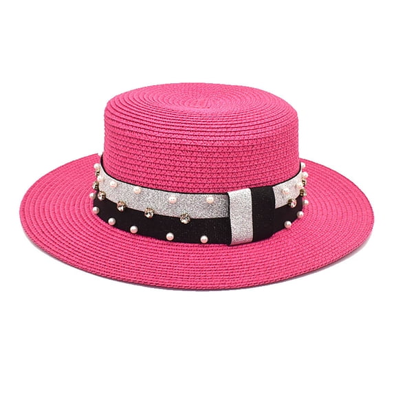 Summer Sales Under $5 Hot Pink West Wide Brim Cap for Men Women GIJNRIUIUA Womens Sun Hat Summer Travel Sun Hat Korean Version of the Big Brim Hat Outdoor All Sun Hat Fisherman Hat Beret Hat