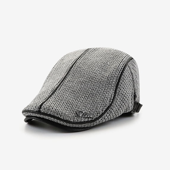 Summer Sales Under $5 Multicolor Newsboy Hats GIJNRIUIUA Knit Caps Warm Forward Hat Padded Flat Outdoor Men's Visor Casual Cap Beret Baseball Caps Fishing Hat