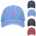 thumbnail image 1 of Summer Sales Under $5 Navy Baseball Hats for Men GIJNRIUIUA Breast Cancer Hats for Women Embroidered Adjustable Breast Cancer Awareness Hat Breast Cancer for Woman Women's Hats & Caps, 1 of 4
