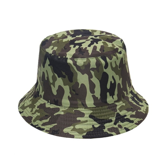 Summer Sales Under $5 Army Green Bucket Sun Hats GIJNRIUIUA Bucket Camouflage Fisherman's Hat Sun Basin Hat Baseball Caps Baseball Caps