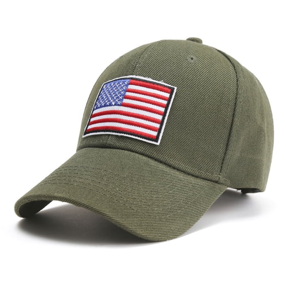 Summer Sales Under $5 Green Baseball Caps GIJNRIUIUA Flag Embroidered Soft Cotton Fitting Cap for Men and Women Baseball Hats