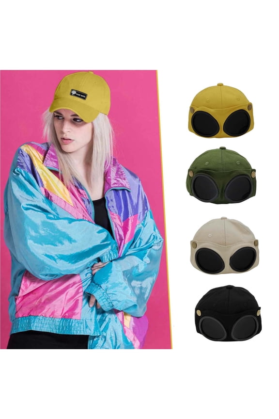 Summer Sales Under $5 Green Trucker Hats GIJNRIUIUA Parent Child Pilot Baseball Cap Soild Men Women Cotton Baseball Cap Unisex Hat Golf Hats