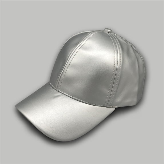 Summer Sales Under $5 Silver Structured Mesh Baseball Cap GIJNRIUIUA Male Female Cap Soild Men Women Cap Unisex Hat Beach Hats