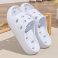 thumbnail image 1 of Summer Sandals For Women 2026 Casual Bathroom Home Odorless Indoor Household Drying Slippers Light Blue Sandals For Women Size 6.5, 1 of 8
