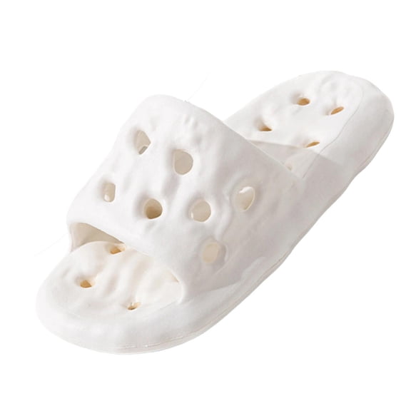 Summer Sandals For Women 2026 Casual Style Home Bathroom Leakage Summer Bathing Odor Can Be Worn As Slippers White Sandals For Women Size 5.5-6