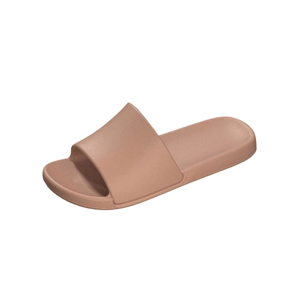 Summer Sandals For Women 2026 Versatile Indoor Eva Slippers For Couples Suitable For Both Indoor And Outdoor Use Soft-Soled Stylish And Trendy Khaki Summer Slippers Size 9