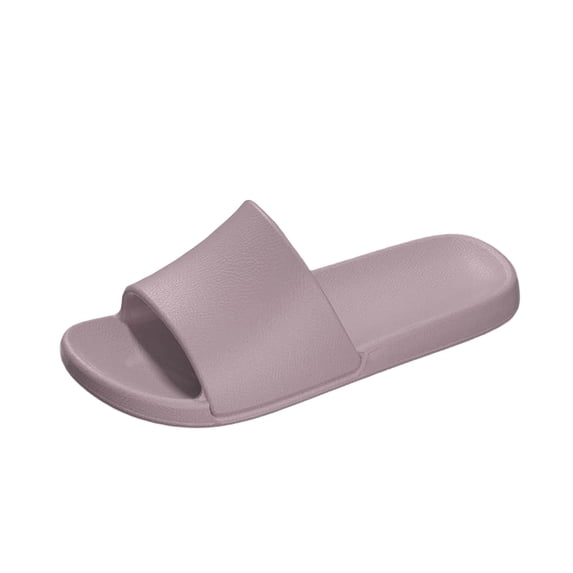 Summer Sandals For Women Dressy Versatile Indoor Eva Slippers For Couples Suitable For Both Indoor And Outdoor Use Soft-Soled Stylish And Trendy Sandals For Women Purple∣ Size 5.5