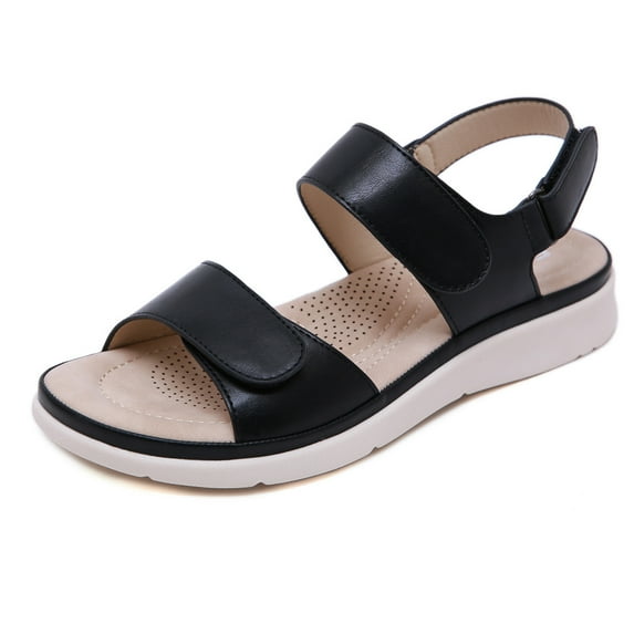 Summer Sandals Women Magic Sticker Sponge Massage Sandals Beach Shoes