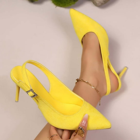 Summer Sandals Women Kitten Heel Closed Toe High Heels Sandals Summer Casual Leisure Dressy Daily Shoes Outerwear