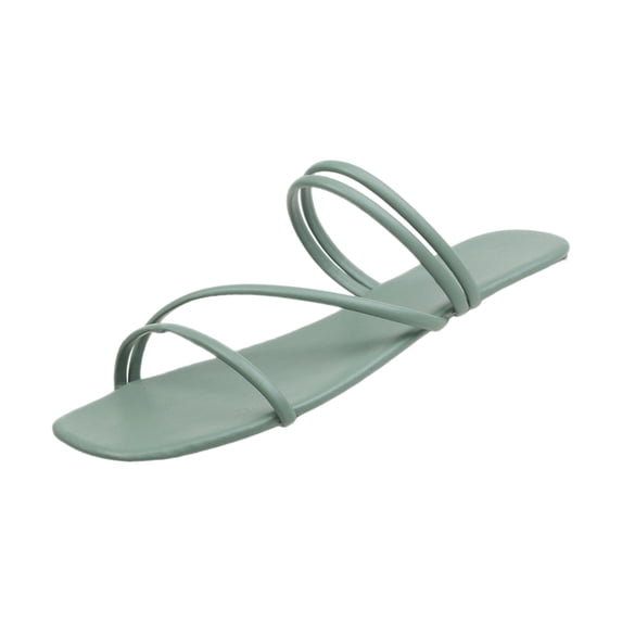 Summer Sandals for Women 2026 - Memory Foam Insole Beach Flip Flops Non Lightweight Double Strap Womens Sandals
