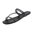 thumbnail image 1 of Summer Sandals for Women 2026 - Memory Foam Insole Beach Flip Flops Non Lightweight Double Strap Womens Sandals, 1 of 4