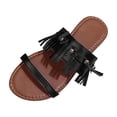 thumbnail image 1 of Summer Sandals for Women Fashionable and Casual Style Outer Wear Strap Flat Beach Slippers, 1 of 9