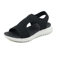 thumbnail image 1 of Summer Sandals for Women Simple Lightweight Sporty Wedge Heels Comfort Plus Size, 1 of 8