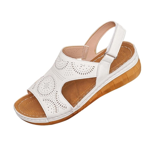 Summer Sandals for Women Versatile Peep-Toe Open-Toe Breathable Comfortable Sandals