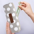thumbnail image 1 of Summer Saving!Back_to_School Supplies Under $1 dollars!Special Pencil Case Pouch, Plaid Pencil PouchSolid Color Pencil Pouch Female Stationery Bags For Men And Women Stationery Box Pencil Pouch, D, 1 of 6