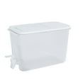thumbnail image 1 of Hvmvliv Beverage Dispenser Drink Dispenser for Fridge Beverage Liquid Drink Container for Party 3.5L Cold Water Pitcher Lemonade Stand Juices Jug with Spigot White, 1 of 9
