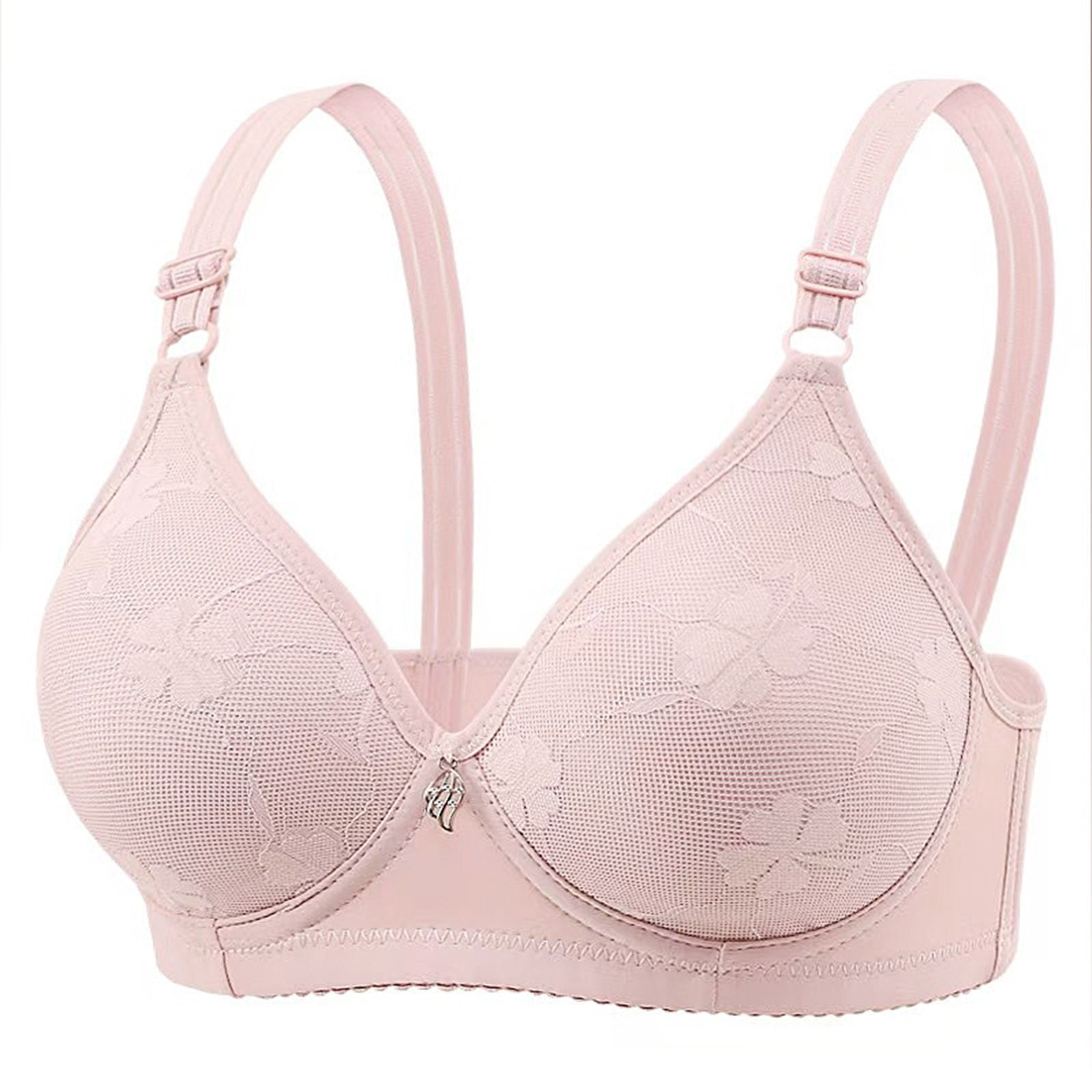 Summer Saving Clearance 2025 Qnanspi Womens Plus Size Bra,Middle Aged ...