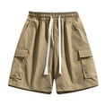 thumbnail image 1 of SWSTBBY Mens Shorts,Summer Cargo Shorts for Men,Men's Multi Pocket Shorts, 1 of 4