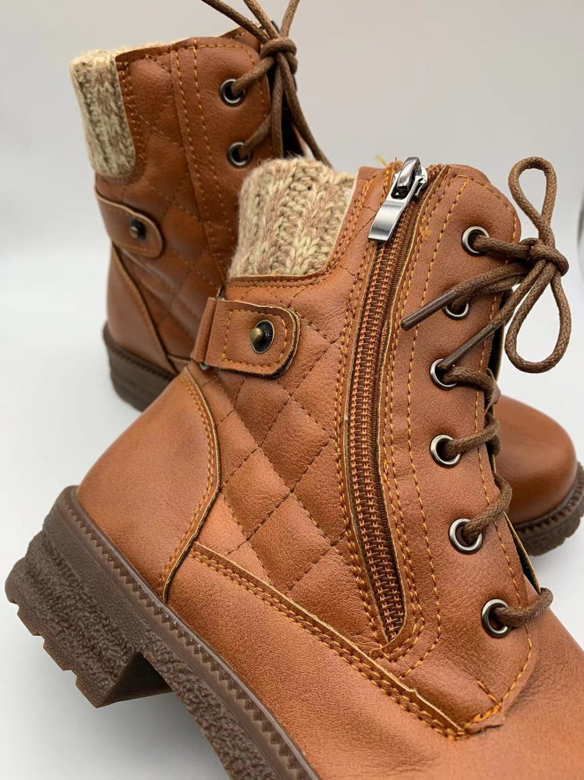 Summer Saving Clearance AXXD 2024 Comfort Ladies Middle Mid Calf Boots Christmas For White Shoes For Women Cowboy Boots For Women Packer Boots For Clearence