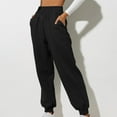 thumbnail image 1 of Summer Saving Clearance AXXD Black Casual Women Sweatpants Clearance Summer High Waist Workout Hiking Casual Trousers With Pockets Long Pants Mother's Day, 1 of 5