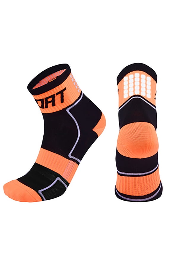 Summer Saving Clearance AXXD Christmas Socks Women,Middle Canister Towel Nylon Ride Cycling Running Reflective Socks
