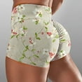 thumbnail image 1 of Summer Saving Clearance AXXD Comfy Shorts for Woman Summer Color Flower Printing Fold Wrap Buttocks Comfort Shorts New Years Summer Clothes for Women 2024, 1 of 6
