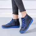 thumbnail image 1 of AXXD Fall Boots For Women Casual Walking Shoes Women Low-heeled Ankle Boots Teacher Winter Combat Boots For Reduced Price, 1 of 5