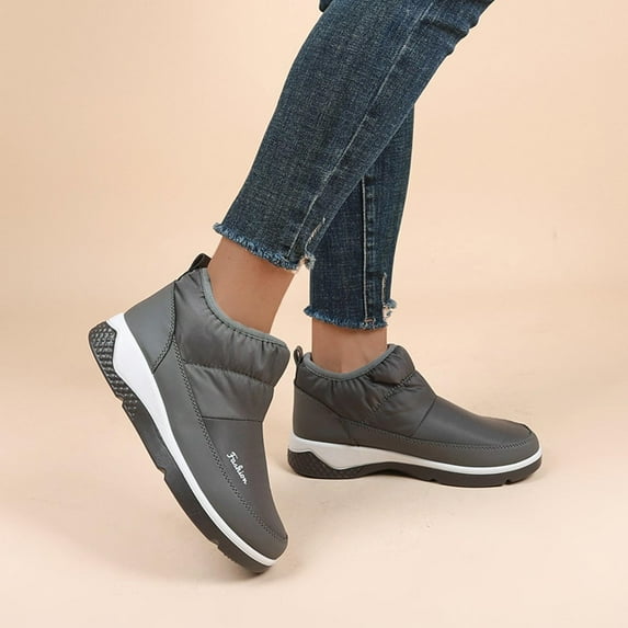 Summer Saving Clearance AXXD Flats Ankle Boots,Womens Dress Shoes Knee-High Daily Hiker Boots Mom Fall Autumn Wide Mid-Calf Boots For Women Boots For Clearence