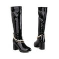 thumbnail image 1 of Summer Saving Clearance AXXD High-Heels Knee High Boots,Knee-High Mom Fall Boots For Women 2024 Slouch Christmas For Booties Fall Autumn Hiking Shoes Women Boots For Rollback, 1 of 7