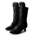 thumbnail image 1 of Summer Saving Clearance AXXD High-Heels Mid Mid-Calf Boots,2024 Over-the-Knee Packer Boots Mom Womens Winter Boots Comfort Slip On Shoes Women Outdoor Boots For Reduced Price, 1 of 5