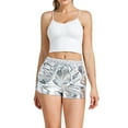 thumbnail image 1 of Summer Saving Clearance AXXD Ladies Shorts Sexy Faux Leather Imitation Leather Pants Nightclub Metal Reflective Trousers Hot Gold Shorts Spring Gift for Woman under 10, 1 of 6