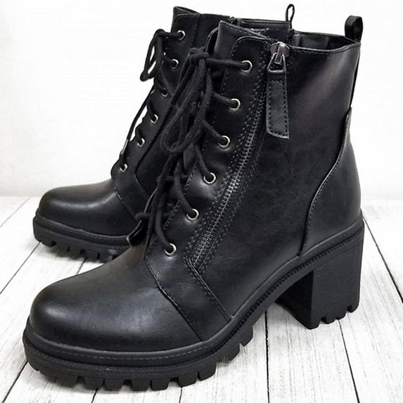 AXXD Outdoor Hiking Boots Women Fall Autumn Fashion Girls Ladies Womens Running Shoes Middle Mid Calf Boots Boots For Reduced Price