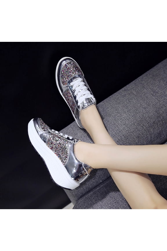 Summer Saving Clearance AXXD Wedding 2024 Ladies Gym Women's Sneakers On Cloud Womens Shoes Comfy Flexible Shoes For Clearence