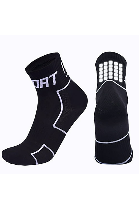 Summer Saving Clearance AXXD Women Ankle Socks,Middle Canister Towel Nylon Ride Cycling Running Reflective Socks