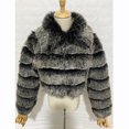 thumbnail image 1 of Summer Saving Clearance AXXD Women Faux Fur Coat,Women Plus Size Faux Coat Warm Furry Faux Short Jacket Long Sleeve Outerwear, 1 of 7