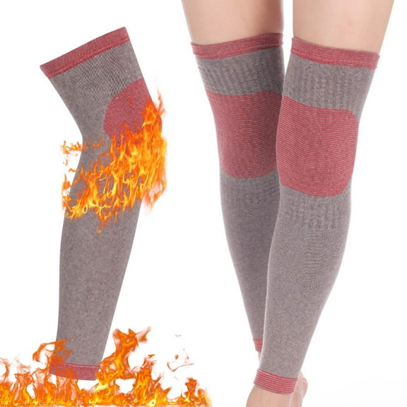 Summer Saving Clearance AXXD Women's Compression Socks,Knee Guard Winter Cold Proof Knee Joint Thermal Knee Guard Self Gathering Knee Guard Socks