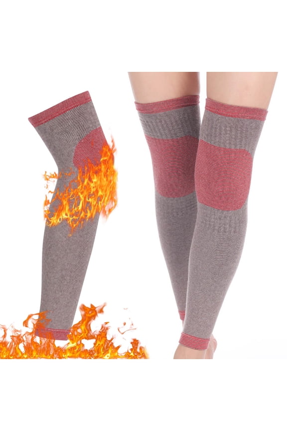 Summer Saving Clearance AXXD Women's Compression Socks,Knee Guard Winter Cold Proof Knee Joint Thermal Knee Guard Self Gathering Knee Guard Socks