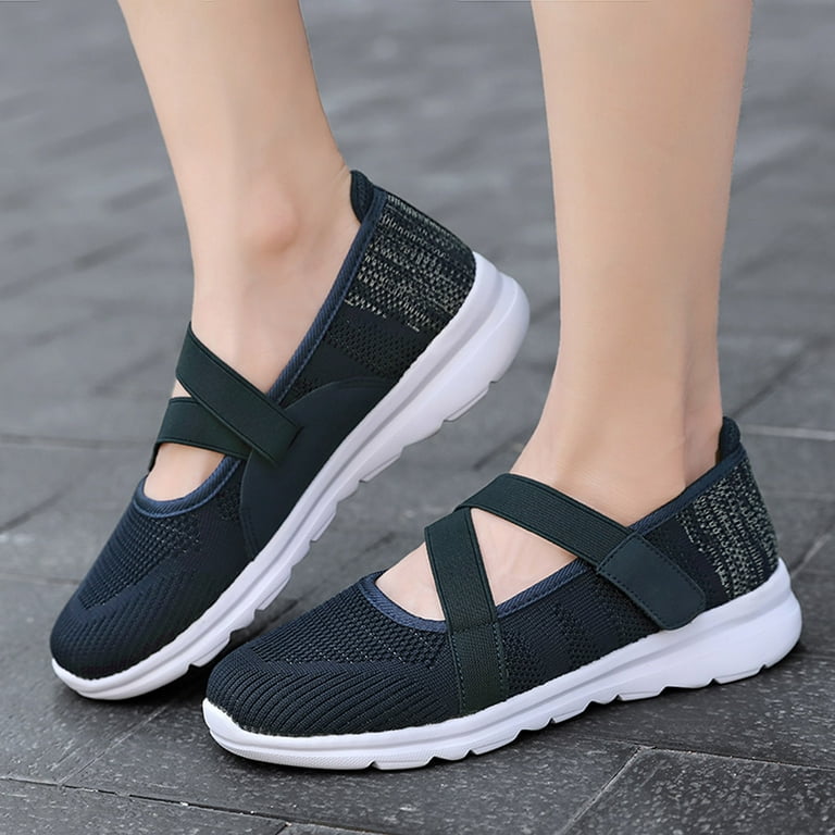 Women’s Silver l CKJ Off Duty Holiday Roun Summer Saving Clearance AXXD Women's Sneakers Work Go Walk
