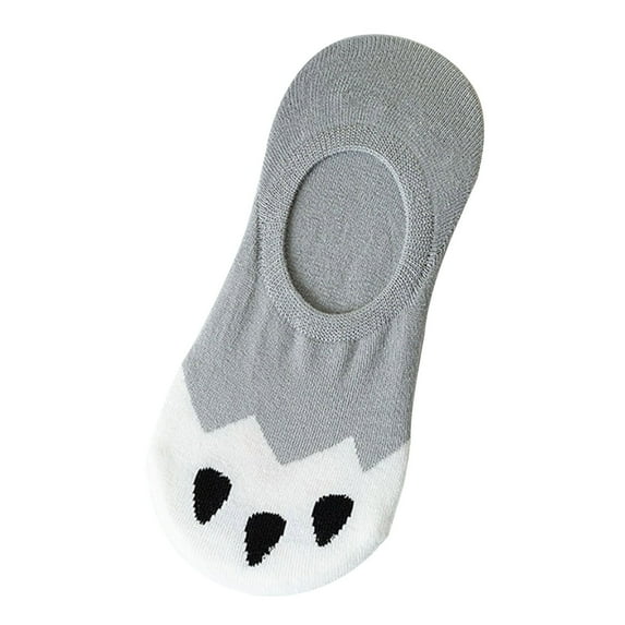 Summer Saving Clearance AXXD Womens Ankle Socks,Woinvisible Cotton Cute Cat'S Claw Summer Breathable Socks