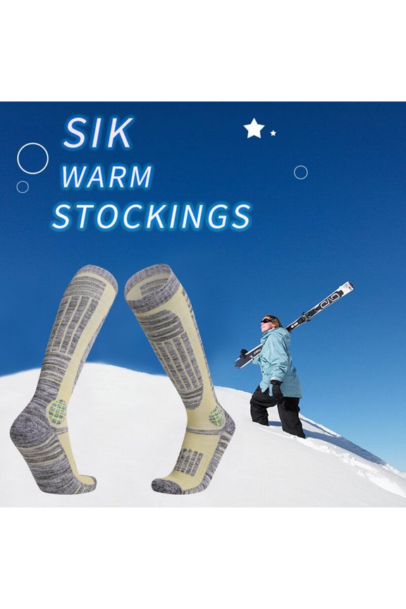 Summer Saving Clearance AXXD Womens Hiking Socks,Ski Outdoor Sports Thickened Climbing Long Tube Sweat Absorbing Warm At The Bottom Of The Towel Socks