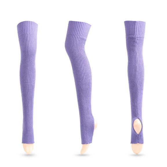 Summer Saving Clearance AXXD Womens Warm Socks,Fall Winter Pure Color Yoga Warm Wool Leg Warmers With Extended Knees And Feet Piled Socks