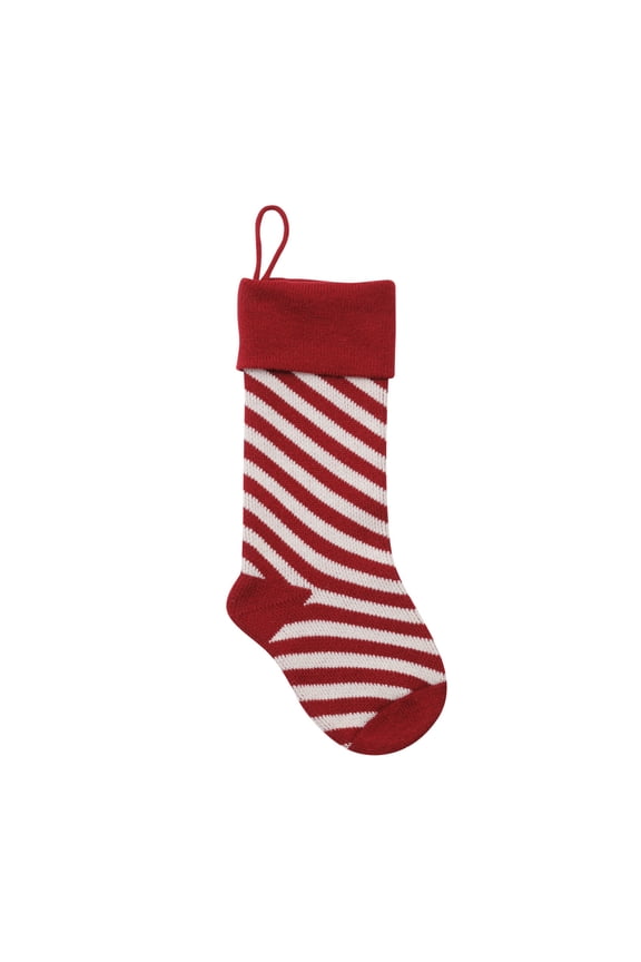 Summer Saving Clearance AXXD Wool Hiking Socks Women,Christmas Coarse Stripe Printed Stocking Wool Pendant Christmas Decorations Gift Bag Socks