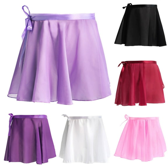 Summer Saving! Ashirexll Summer Skirts, Midi Skirt, Children's Summer Bowknot Knot Loose Solid Leisure Sports Short Skirt for Kids