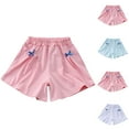 thumbnail image 1 of Ashirexll Kids Shorts,Girls Shorts, Summer Children's Versatile Elastic Waist Sun Protection Pants Medium and Large Children's Loose and Breathable Shorts, 1 of 3